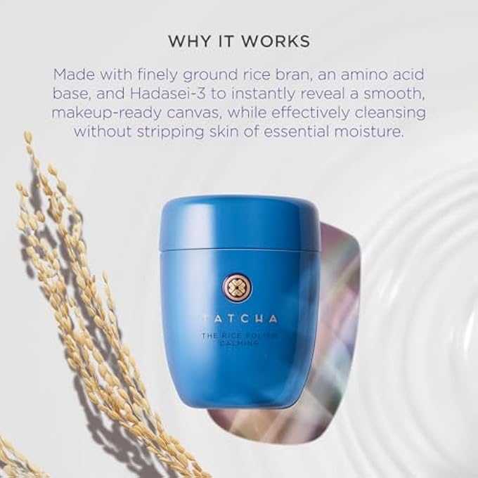 TATCHA THE RICE POLISH: CALMING FOAMING ENZYME POWDER - 60 GRAMS / 2.1 OUNCES - Image 3